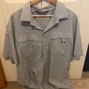 Men’s Under Armour Button Down Shirt- XXL